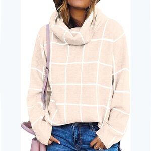 Kirundo Loose Fit Turtleneck Sweater - Size Small/Medium